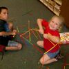 <?php echo Recreation Day 2013: Johnny and Eliana building on Rec Day; ?>